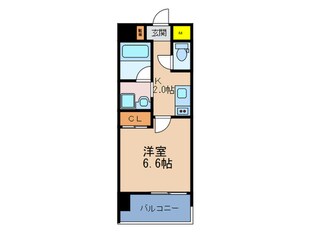 ＷＯＢ西九条の物件間取画像